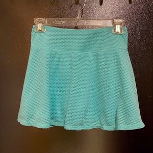 Turquoise Tennis Skort